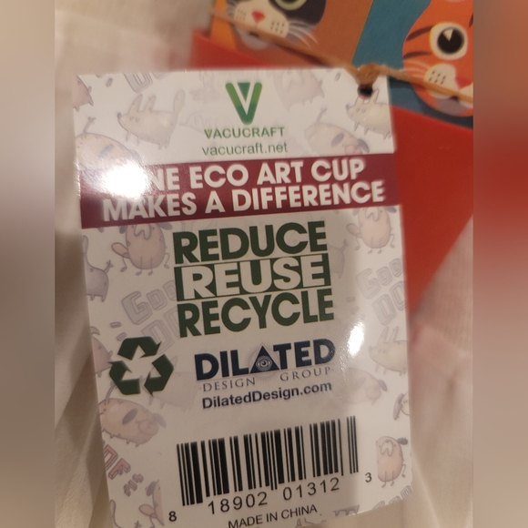 VacuCraft Bamboo Silicone Tea and Coffee Cup - Picture 13 of 15